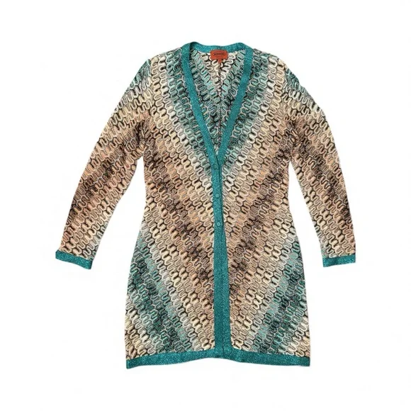 Missoni Metallic Sweater Coat - Picture 2 of 11